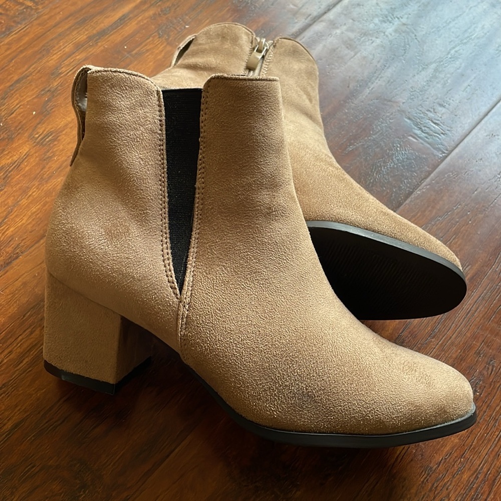 Suede Booties - Picture 2 of 3